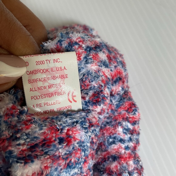 Ty Beanie Baby “USA” Bear 2000– Rare Patriotic Plush - Picture 7 of 11